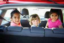 Kids Riding in a Car